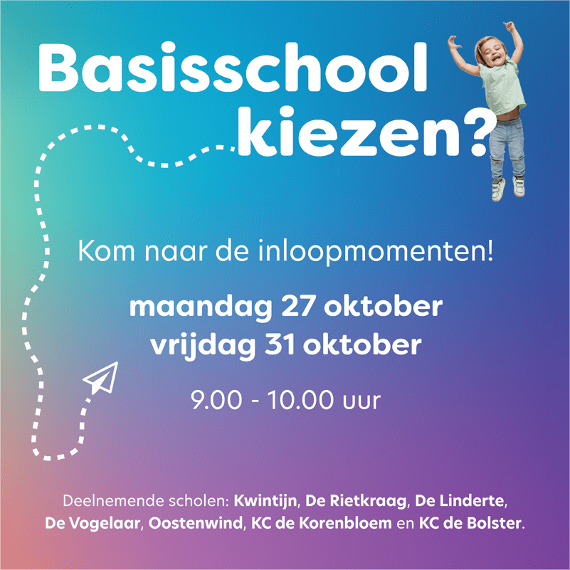 Kom naar de inloopmementen bij de Bolster Raalte